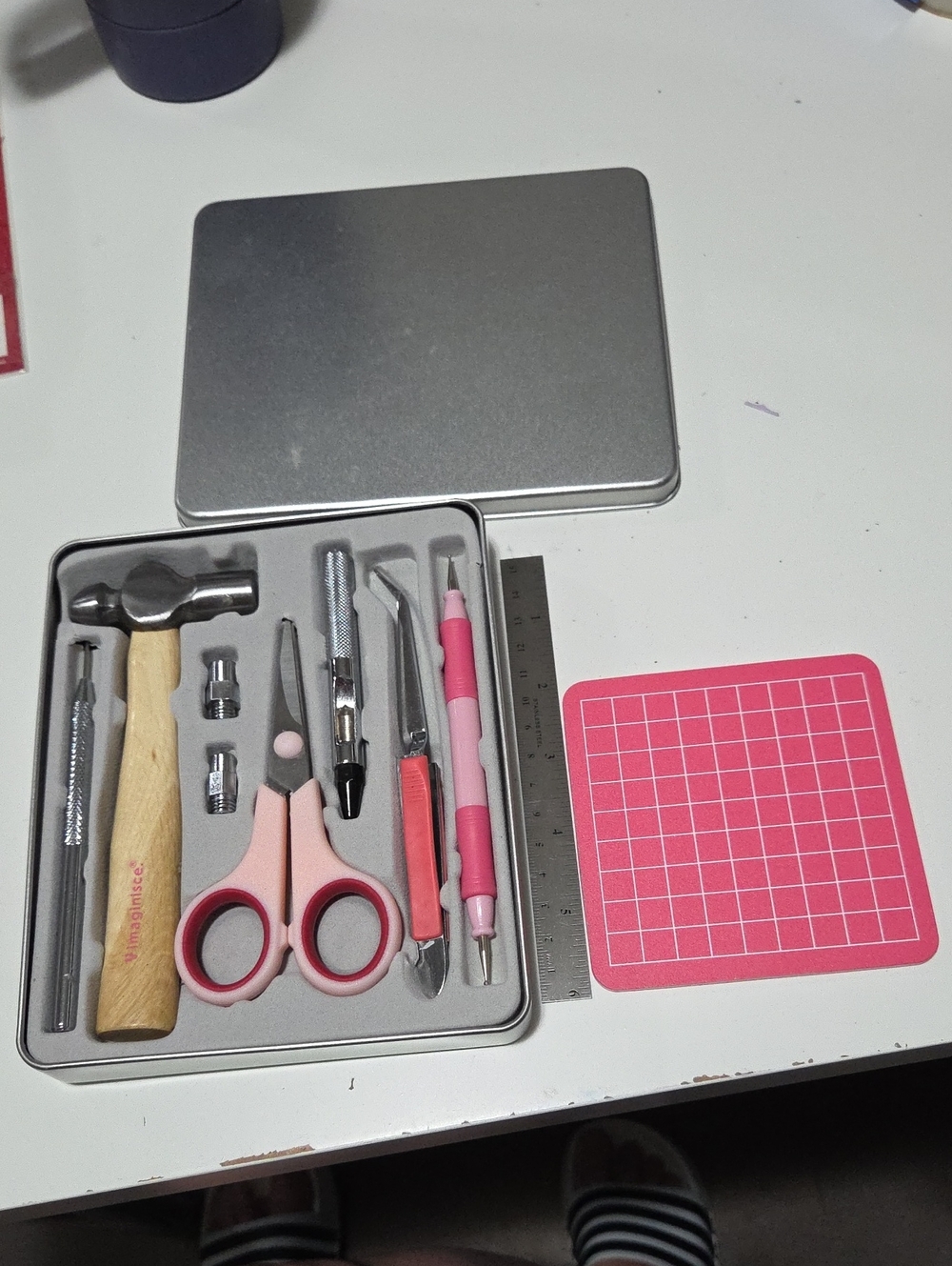 Paper Tool Kit in Metal Case